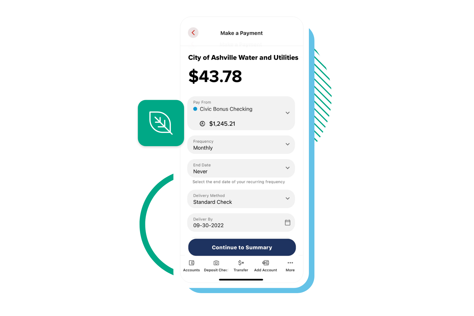 Mobile bill pay is sustainable 