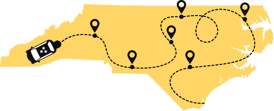 NC map