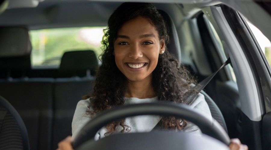 A Civic Credit Union member drives away with a better rate after refinancing her auto loan with the credit union.