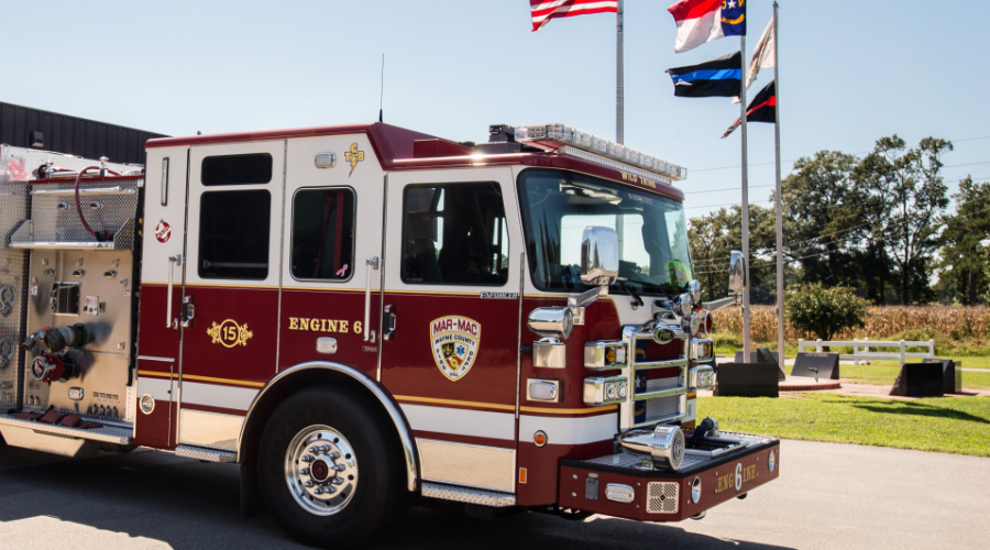 North Carolina fire truck