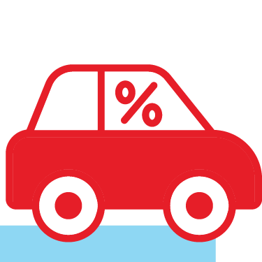 Red car icon