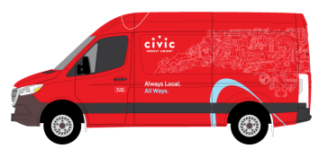 Graphic of the Civic Van