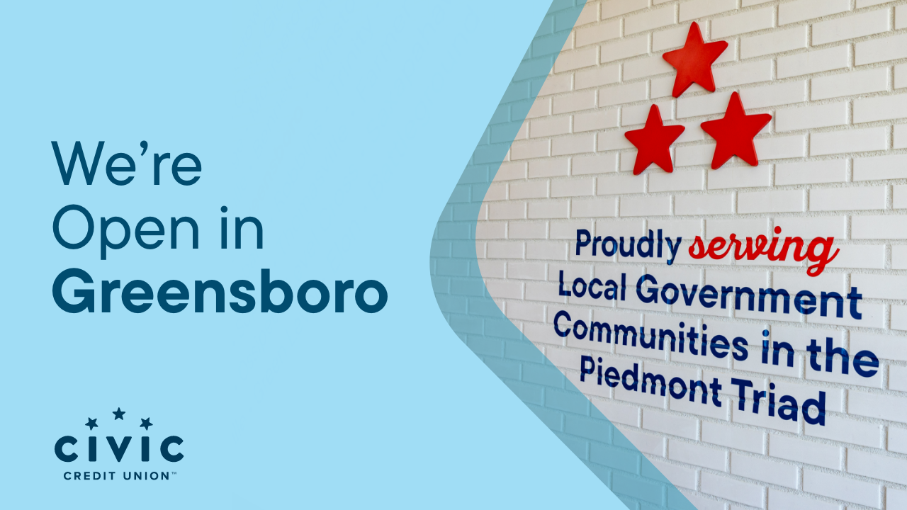 We're open in Greensboro