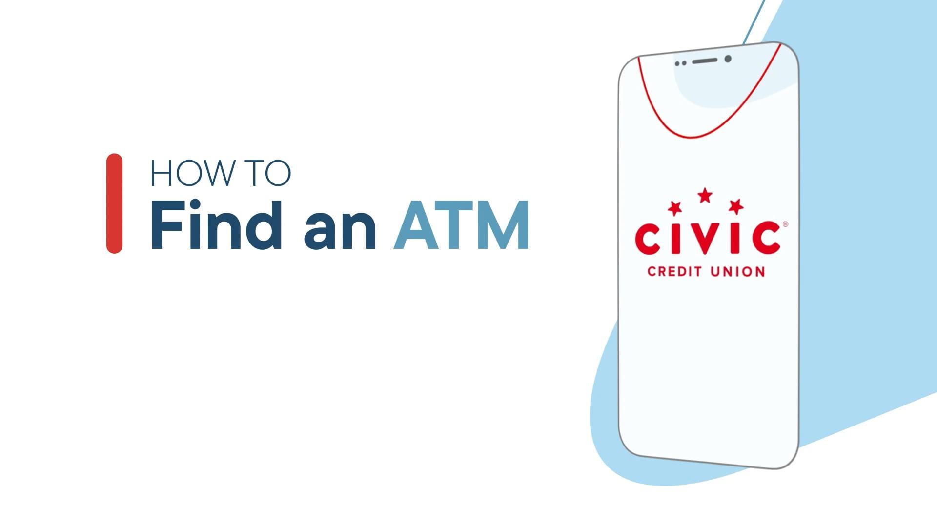 How to - Find an ATM